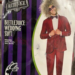 NWT Men's Spirit Halloween Wedding Beetlejuice Costume